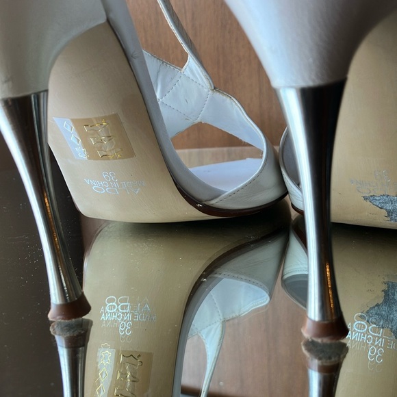 Aldo white leather heels - Picture 6 of 6